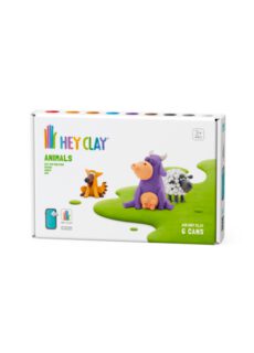 Hey Clay Interactieve Boetseerklei Animals (6 kleuren)