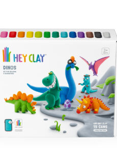 Hey Clay Interactieve Boetseerklei Dino's (15 kleuren)