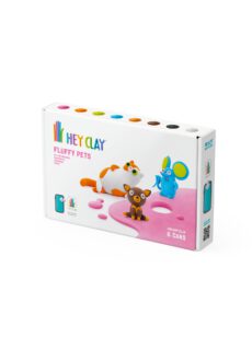 Hey Clay Interactieve Boetseerklei Fluffy Pets (6 kleuren)