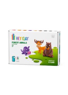 Hey Clay Interactieve Boetseerklei Forest Animals (6 kleuren)