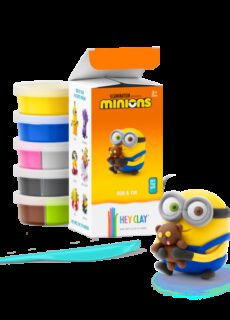 Hey Clay Interactieve Boetseerklei Limited Edition Minions Bob