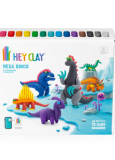 Hey Clay Interactieve Boetseerklei Mega Dino's (15 kleuren)