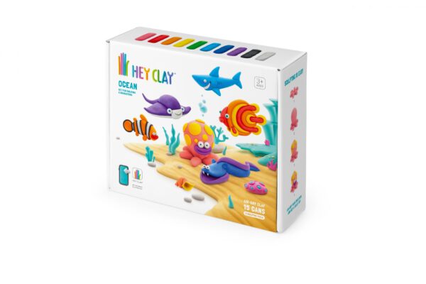 Hey Clay Interactieve Boetseerklei Ocean (15 kleuren)