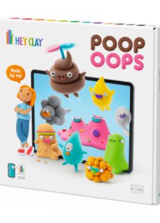 Hey Clay Interactieve Boetseerklei PoopOops (16 kleuren)