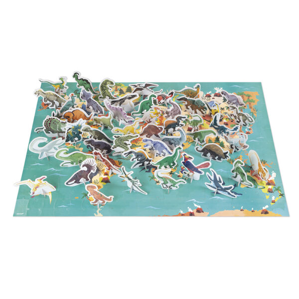 Janod Educatieve puzzel Dinos