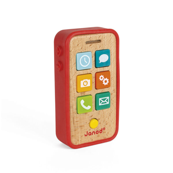 Janod Houten Telefoon met geluid