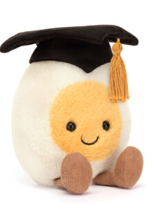 Jellycat Amuseable Boiled Egg Graduation Geslaagd