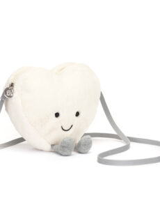 Jellycat Amuseable Cream Heart Bag