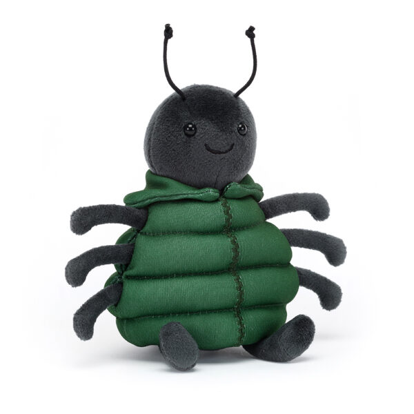 Jellycat Anoraknid Black Spider