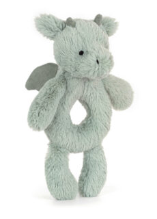 Jellycat Bashful Dragon Ring Rattle