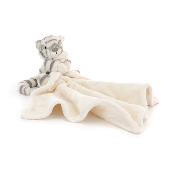 Jellycat Bashful Snow Tiger Soother Knuffeldoek