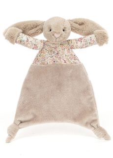 Jellycat Blossom Bea Beige Bunny Comforter