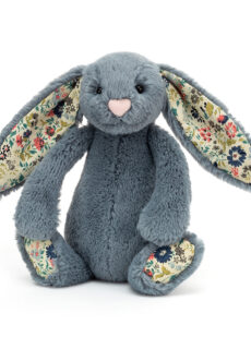 Jellycat Blossom Dusky Blue Bunny Little