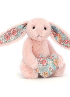 Jellycat Blossom Heart Blush Bunny