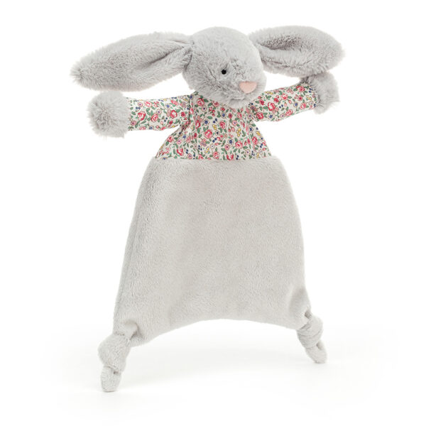 Jellycat Blossom Silver Bunny Comforter