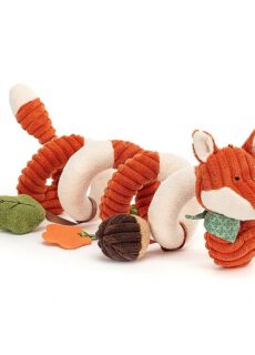 Jellycat Cordy Roy Baby Fox Spiral Activity Toy