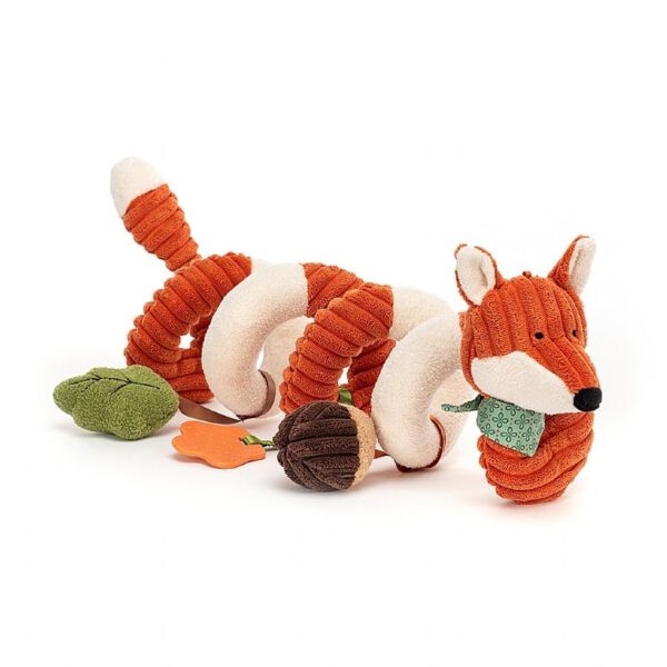 Jellycat Cordy Roy Baby Fox Spiral Activity Toy