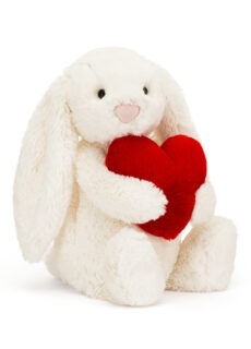 Jellycat Knuffel Bashful Red Love Heart Bunny Original