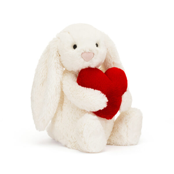 Jellycat Knuffel Bashful Red Love Heart Bunny Original