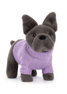 Jellycat Knuffel Sweater French Bulldog Purple