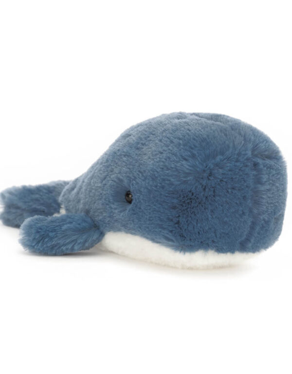 Jellycat Knuffel Walvis Wavelly Whale Blue