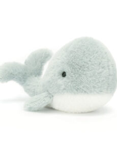 Jellycat Knuffel Walvis Wavelly Whale Grey