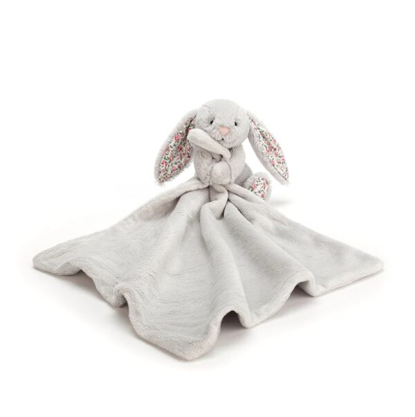 Jellycat Knuffeldoek Bashful Blossom Silver Bunny Soother