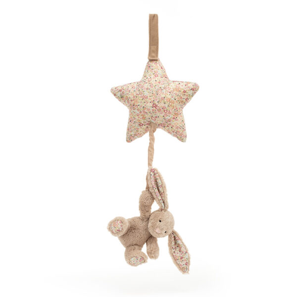 Jellycat Muziekmobiel Blossom Bea Beige Bunny Musical Pull