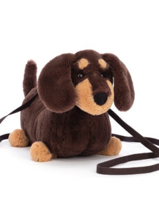 Jellycat Otto Sausage Dog Bag Tasje