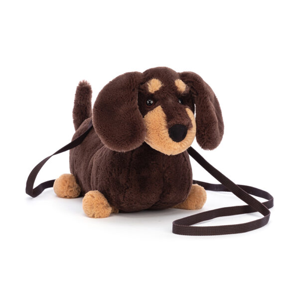 Jellycat Otto Sausage Dog Bag Tasje