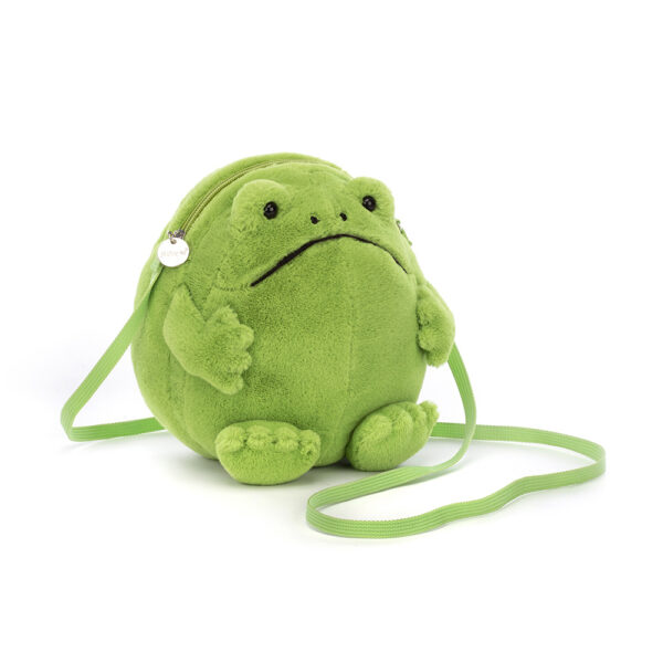 Jellycat Ricky Rain Frog Bag Tasje