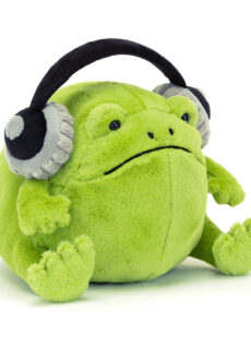 Jellycat Ricky Rain Frog headphone