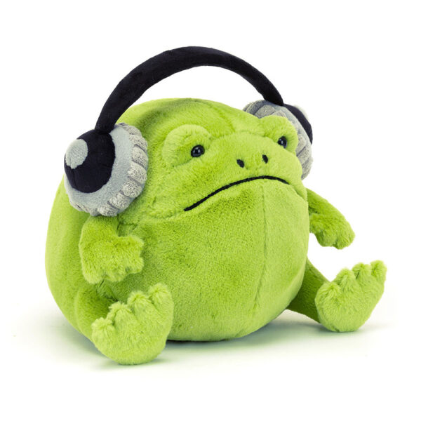 Jellycat Ricky Rain Frog headphone