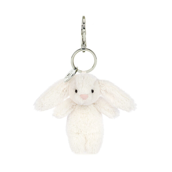 Jellycat Sleutelhanger Bashful Bunny Cream Bag Charm