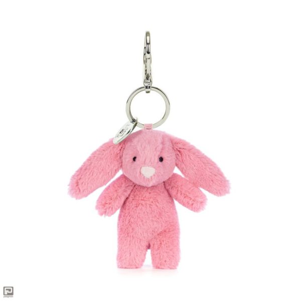 Jellycat Sleutelhanger Bashful Bunny Pink Bag Charm