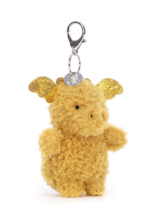 Jellycat Sleutelhanger Little Dragon Bag Charm