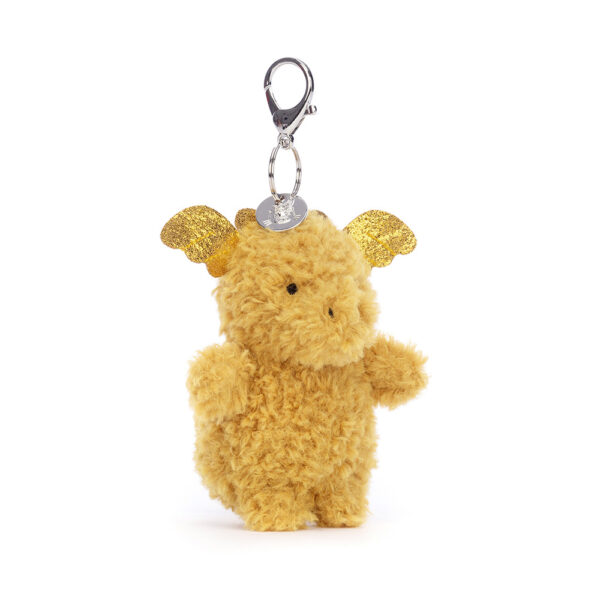 Jellycat Sleutelhanger Little Dragon Bag Charm