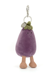 Jellycat Sleutelhanger Vivacious Aubergine Bag Charm