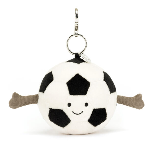 Jellycat SleutelhangerAmuseable Sports Football Bag Charm