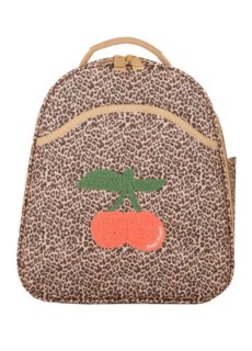 Jeune Premier Backpack Ralphie Leopard Cherry