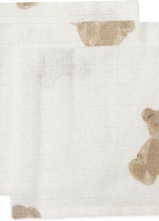 Jollein Hydrofiel Monddoekje 31x31cm Teddy Bear (3pack)