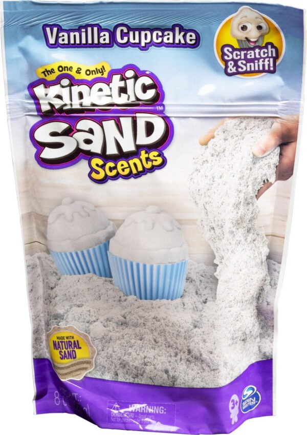 Kinetisch Zand | Geurzand 227 gram Wit (Vanille Cupcake)