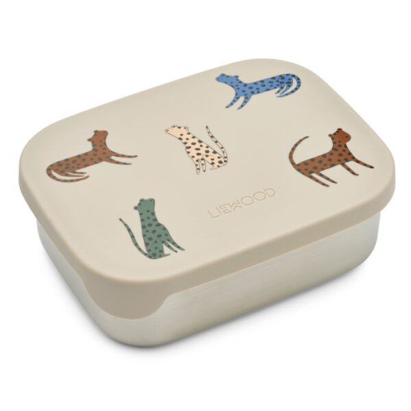 Liewood Lunchbox Arthur | Leopard Multi Mix