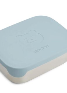 Liewood Lunchbox Arthur Mr Bear Sea Blue