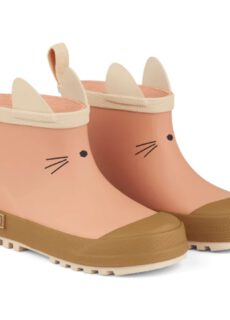 Liewood Regenlaarzen Tekla Rain Boots Cat Tuscany Rose Mix