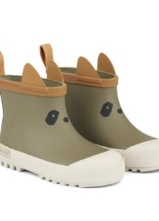 Liewood Regenlaarzen Tekla Rain Boots Panda Khaki Multi Mix