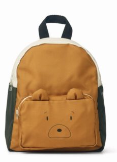 Liewood Rugtas Allan Backpack | Mr Bear Golden Caramel