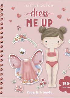 Little Dutch Aankleed- en stickerboek Rosa & Friends