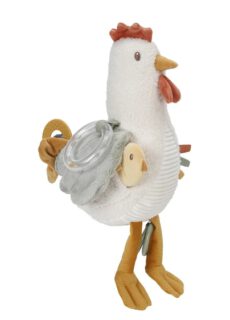 Little Dutch Activiteitenknuffel Kip Little Farm | 25 cm