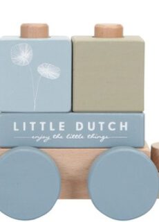 Little Dutch Blokkentrein FSC - Ocean